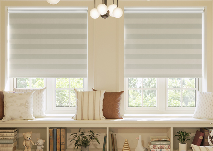 Regal (Blackout), Taupe - Twist&Fit Roller Blind - Image 3